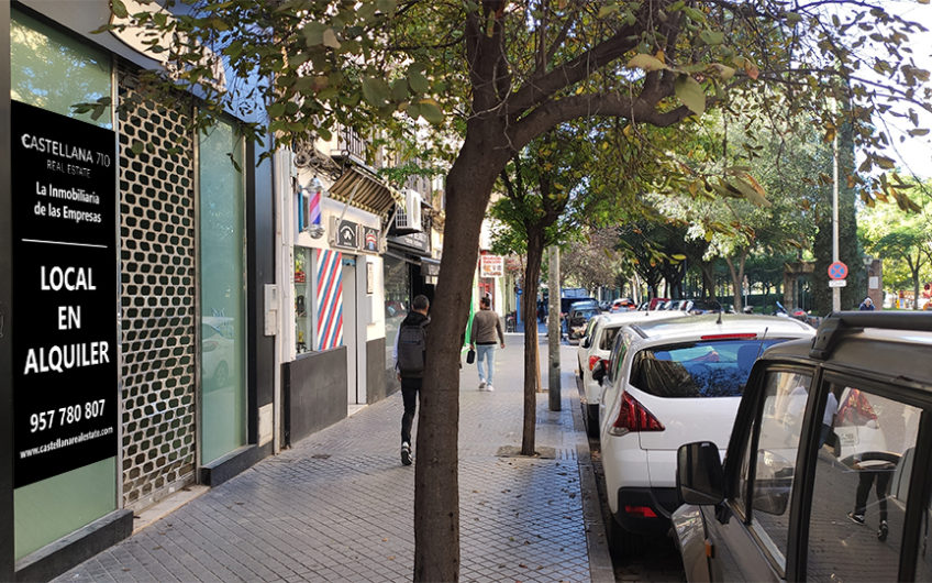 Local en calle principal de Ciudad Jardín - castellana